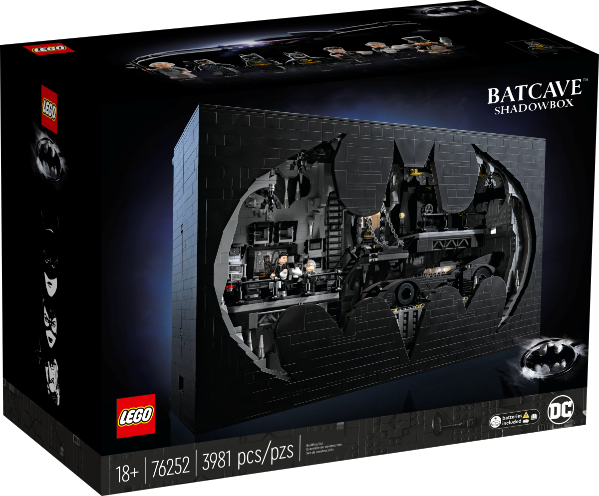 76252 Batcave - shadowbox