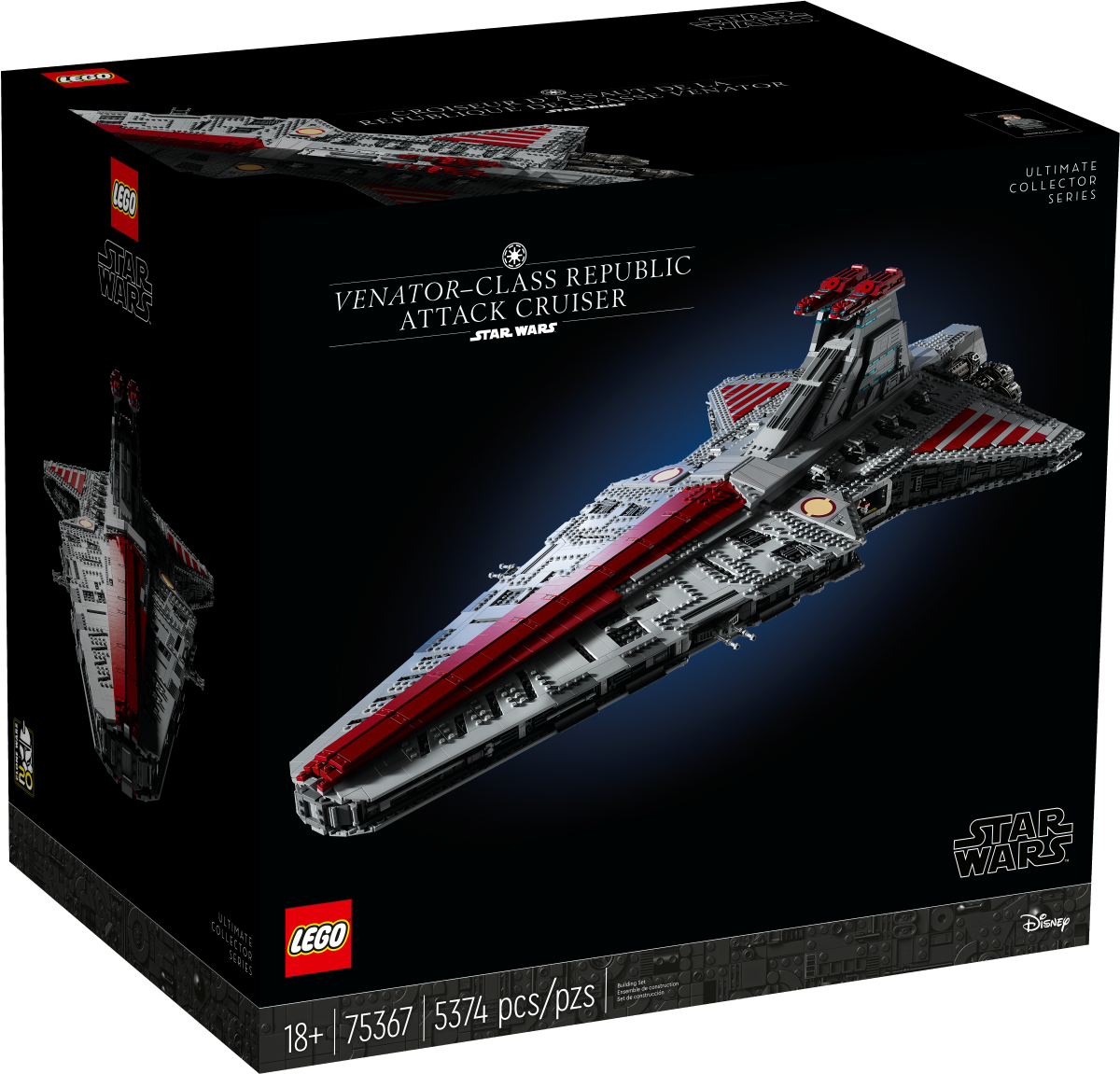 75367 Venator-Class Republic Attack Cruiser