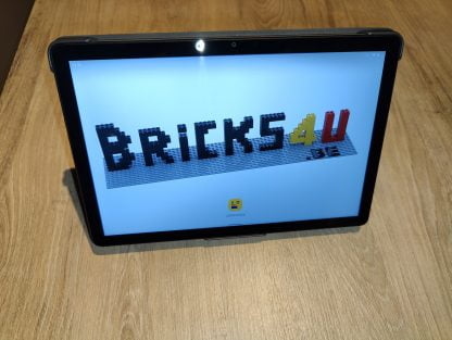 Tablet met LEGO Builder